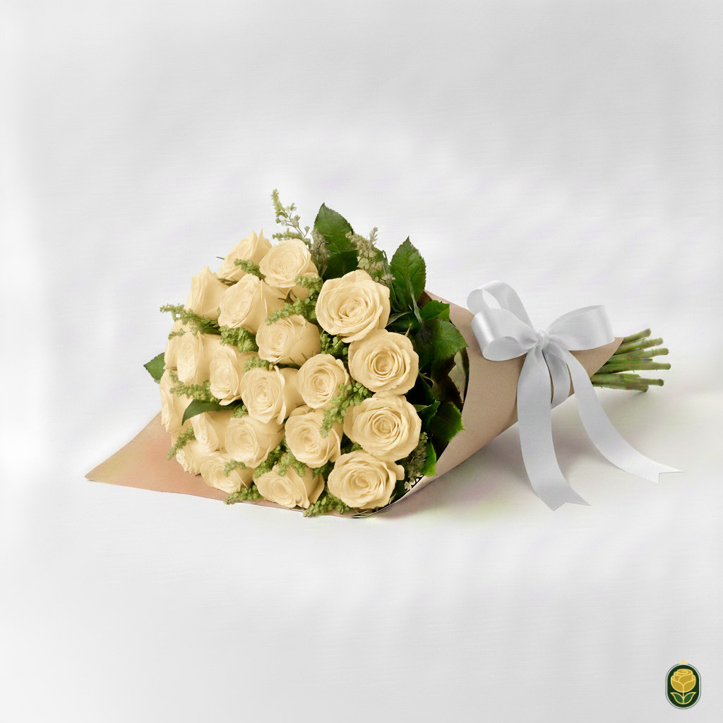 Buquê de Rosas Champagne - Imagem 4