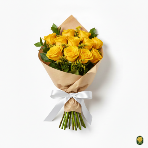 Buquê de Rosas Amarelas